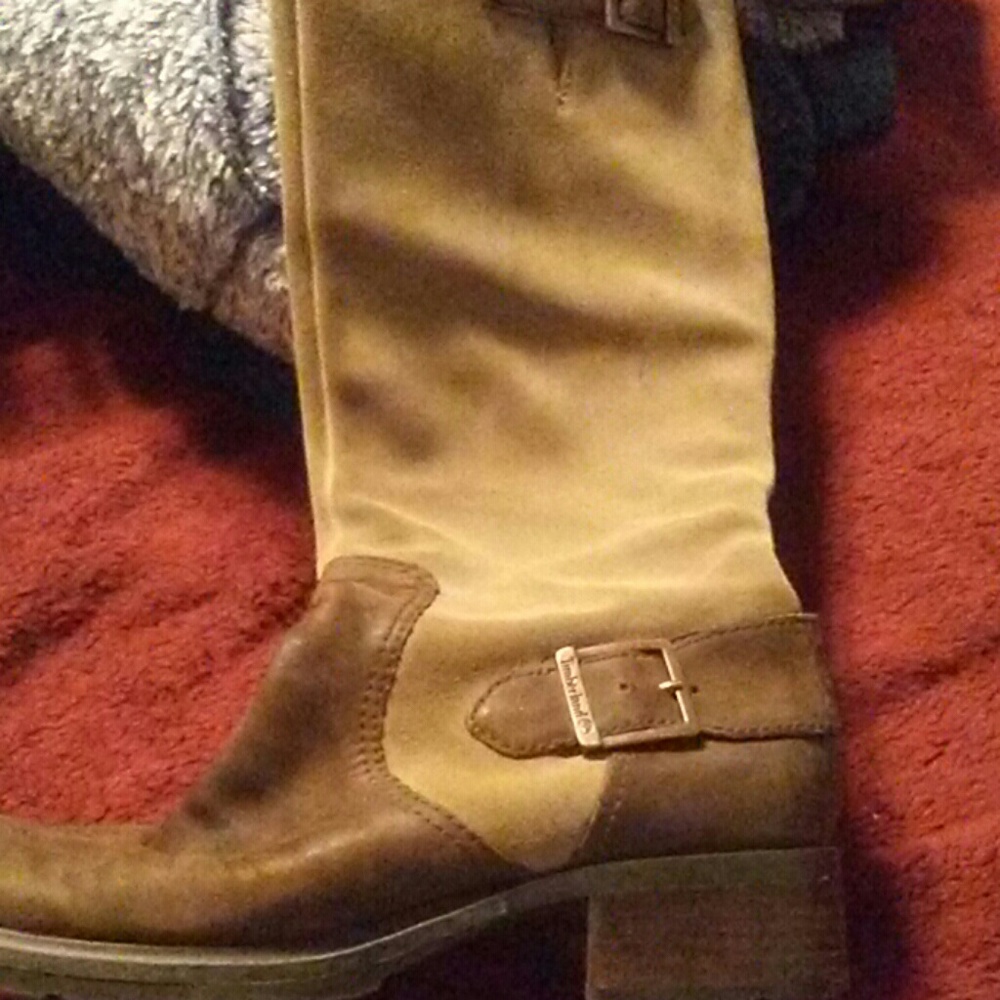 Timberland Equestrian Suede Tan Leather 